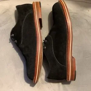 Helm USA Men\'s Black Suede Benson Oxford Shoes 9.5 EUC Helm USA | Shoes | Helm Usa Mens Black Suede Benson Oxford  main image 2